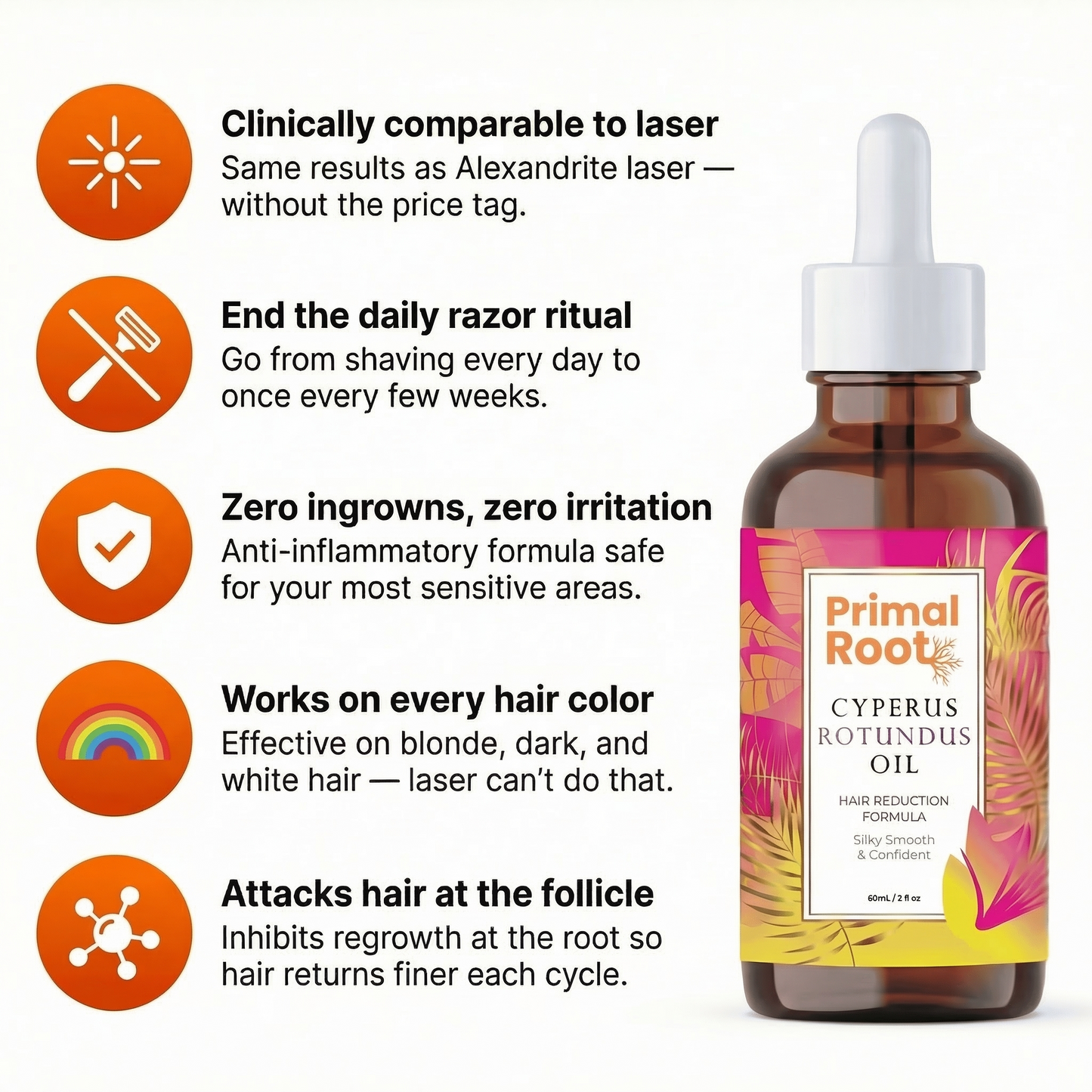7 in 1 Hair Reduction Complex